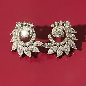 Faux Diamond Earrings